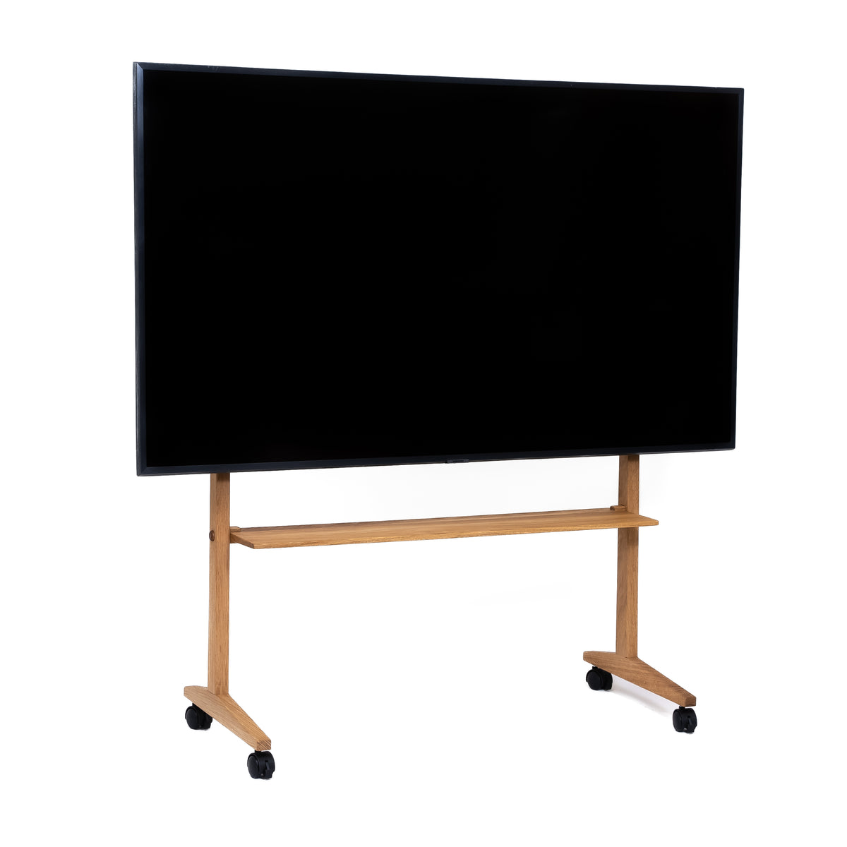 TV stand on wheels in oak – SIKA