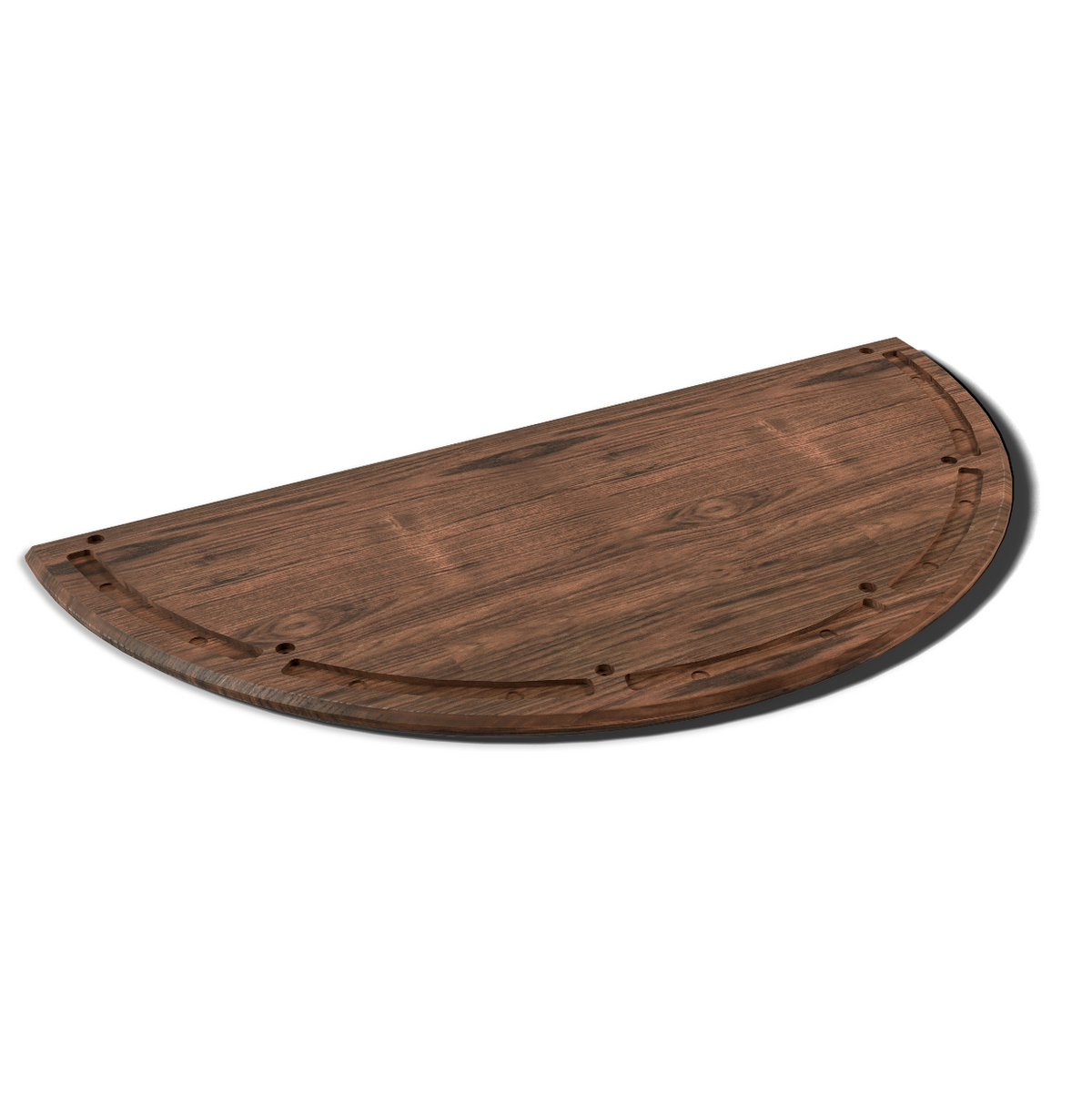 Intermediate plate for Display LUNA in Walnut
