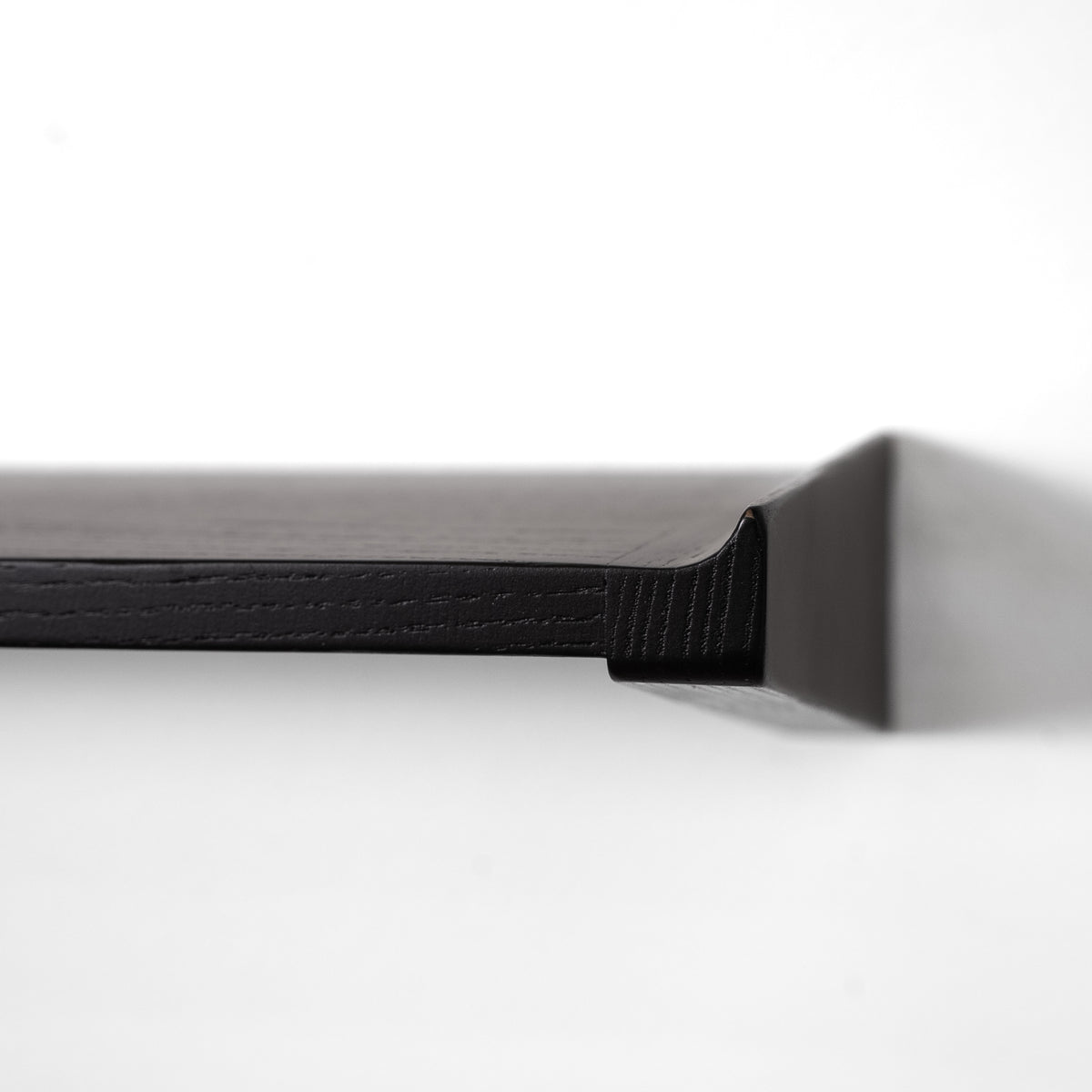 Wall-mounted shelf – ASTA Large in black