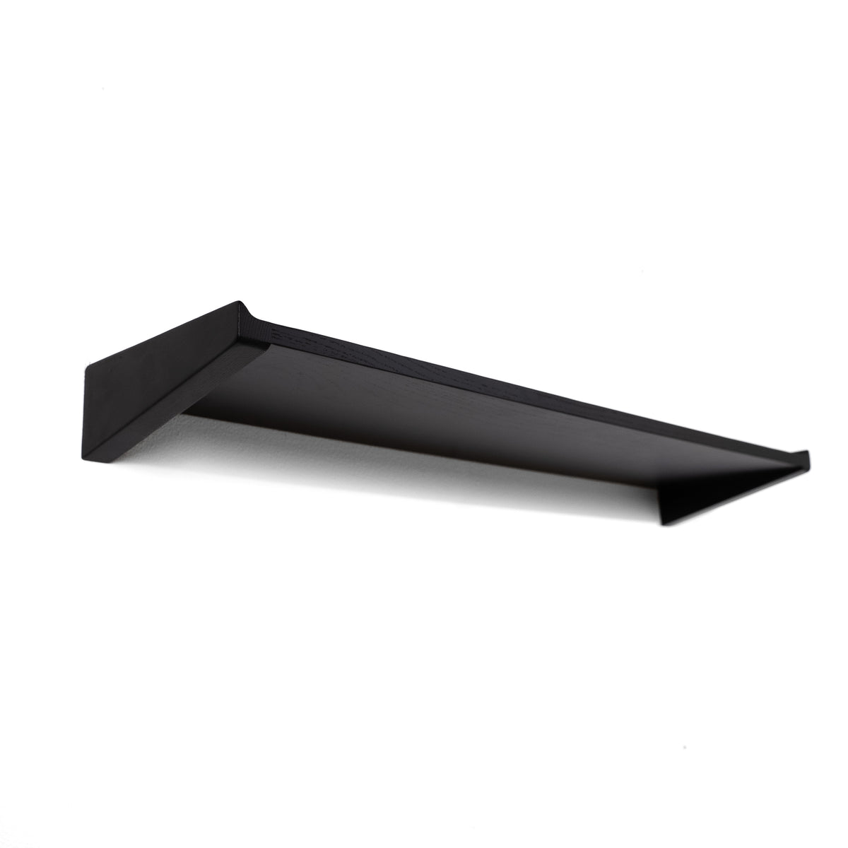 Wall-mounted shelf – ASTA Large in black
