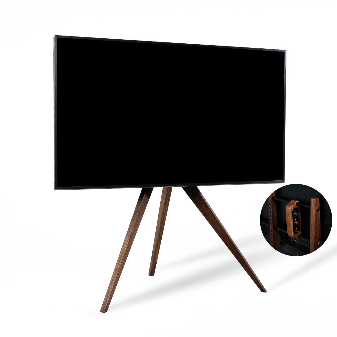 TV stand in Walnut – ELLA