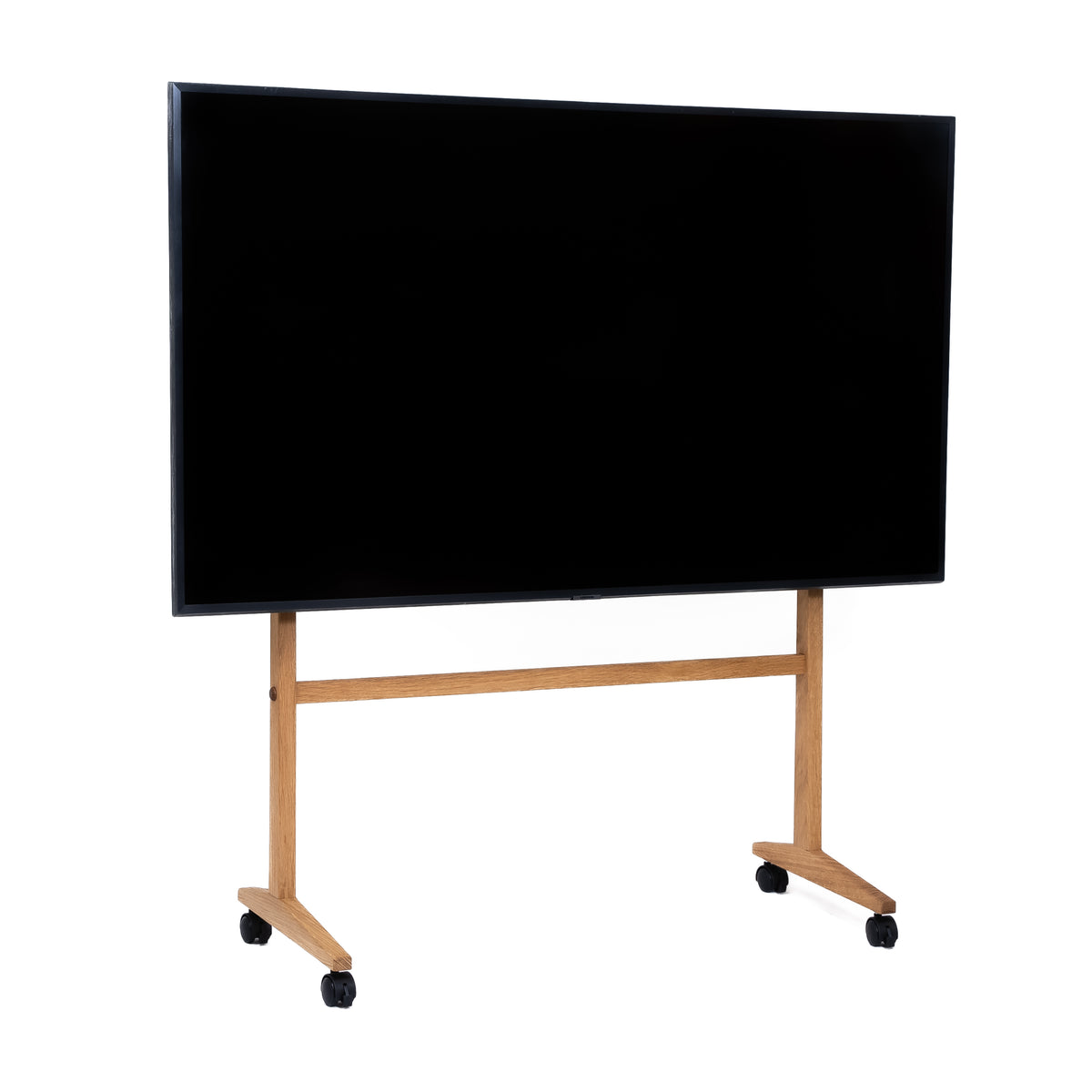 TV stand on wheels in oak – SIKA