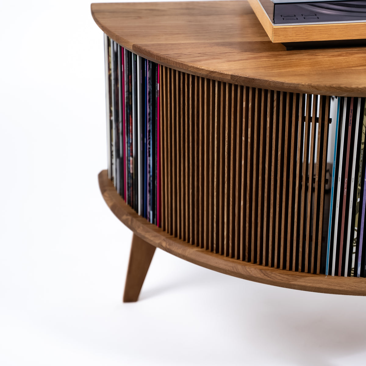 Oak speaker covers for vinyl furniture – Display LUNA (2 pcs)