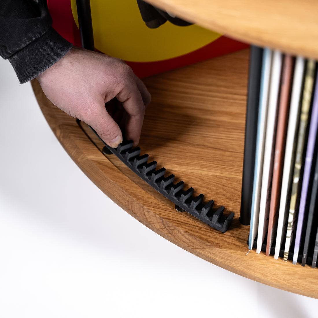 Holder til double vinylplader – Display LUNA