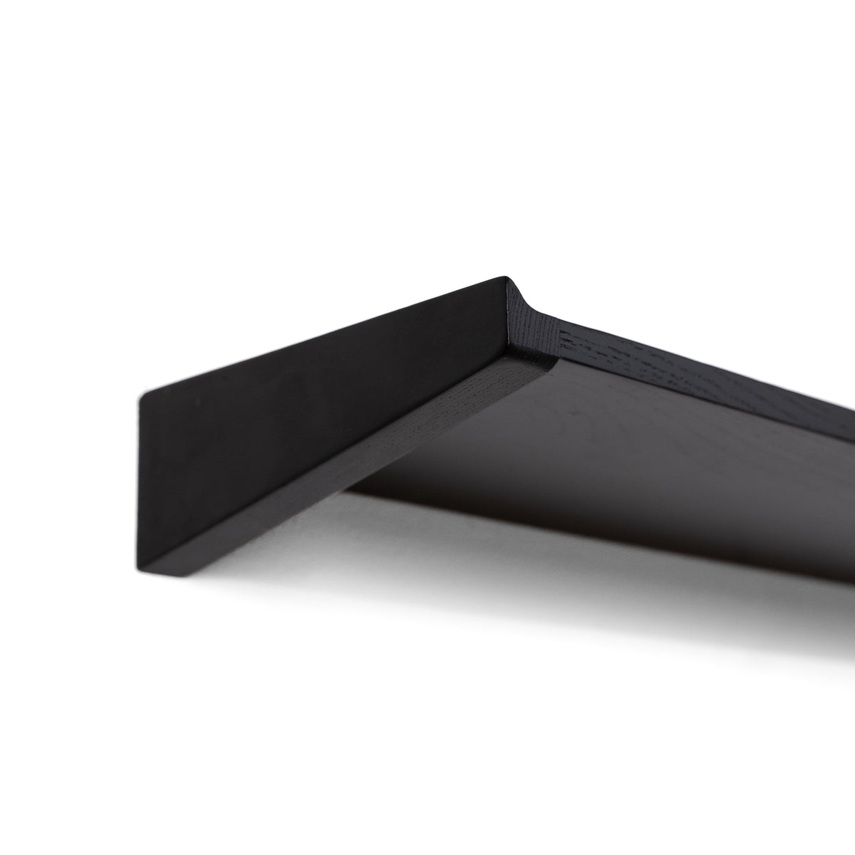 Wall-mounted shelf – ASTA Large in black