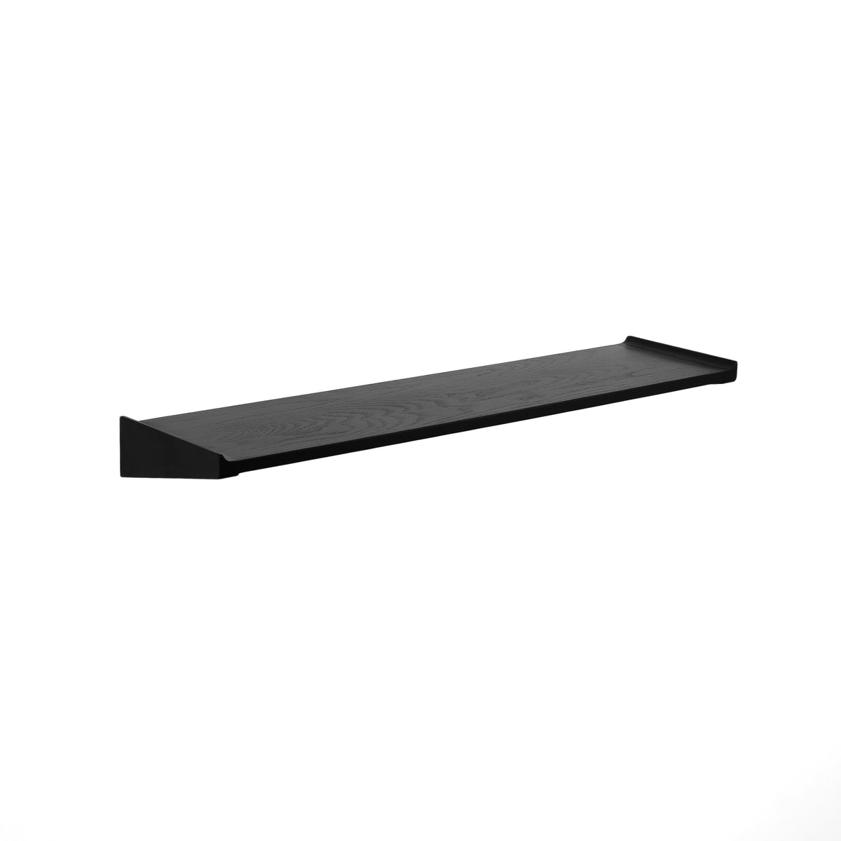 Wall-mounted shelf – ASTA Large in black