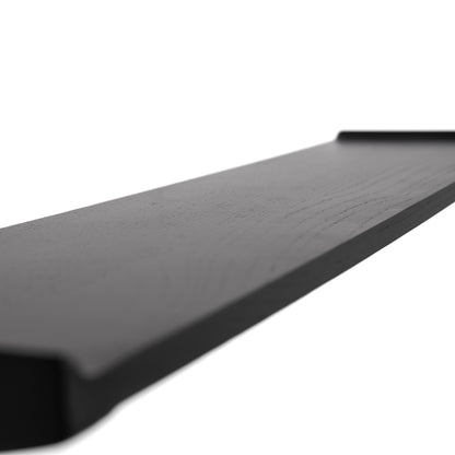Wall-mounted shelf – ASTA Large in black